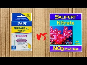API vs Salifert Nitrate Test Kit