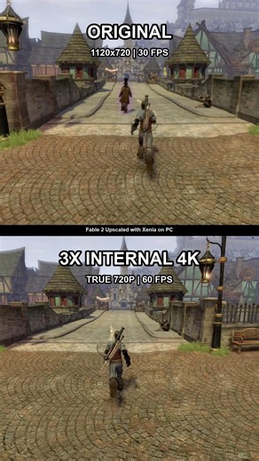 Fable 2 on PC - Original vs the Ultimate 4K Upgrade Xenia Canary