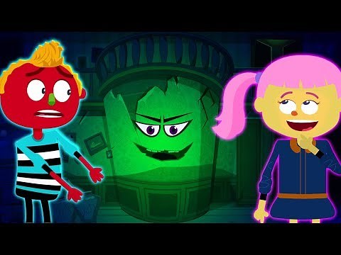 Escape the Mystery Room with Len and Mini Song | The Missing Key Finger Family Halloween Adventure