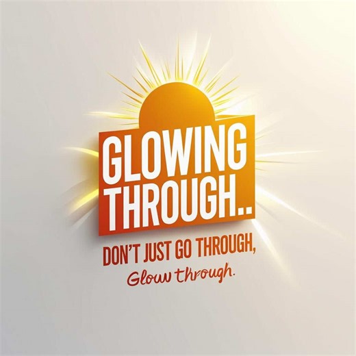 Going through vs. GLOWing through We all go through things, but GLOWing through… that’s POWER ✨ Turn your wounds into wisdom. - Oprah Winfrey #GLOW #Strength #growth #resilience #HealingJourney