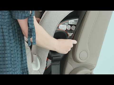 How to Install Your Forward-Facing Extend2Fit® 3-in-1 Car Seat Using the Vehicle Seat Belt