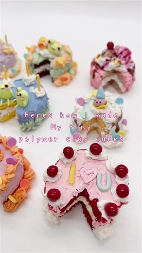 Polymer Clay Cake Tutorial for Beginners