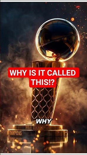Why is the NBA Finals trophy called the Larry O’Brien Trophy? 🏆 The hidden story
