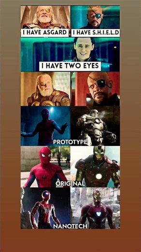I Have Two Eyes 🤣 | Marvel Funny Meme #marvel #avengers #ironman #spiderman #viral #trending #shorts