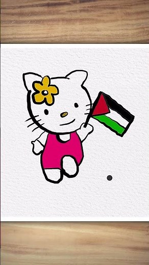 Free Palestine Drawing