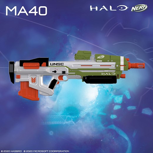 522K views · 2.9K shares | The Halo Infinite MA40 AR is starting production! Get your Nerf pre-order in now, and make sure you're ready for the frontlines: aka.ms/HaloNerfAR | Halo | Facebook