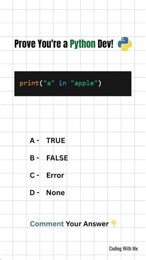 Quess & Prove You are a Python Dev! #pythontutorial #python #pydev