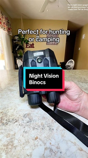 These 4K night-vision binoculars are seriously the best thing I’ve grabbed from TikTok Shop. Infrared night vision, photo   video recording, long-range zoom, and a built-in compass make them perfect for hunting, camping, and nighttime exploring. They’re on a huge deal today—don’t wait because these never stay in stock long. #NightVisionBinoculars #nightvisiongoggles #campinggear #HuntingGear #nightvision