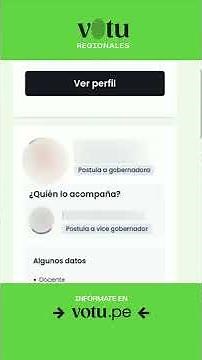 #ERM2022 | ¿Ya conoces votu.pe? Aquí te enseñamos como navegar por la plataforma Votu Regionales.