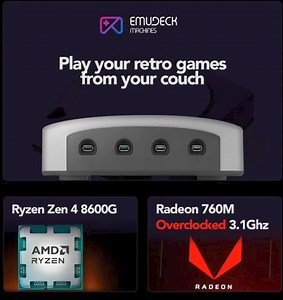 EmuDeck Machines - Retro Emulation Console PC https://www.indiegogo.com/projects/emudeck-machines-retro-emulation-console-pc#/ PC Build tailored for Retro Gaming Steam Games. | Creative New Idea Gizmos