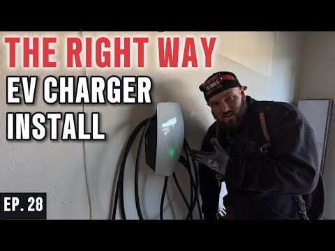 Electric Vehicle (EV) Charger Installation MISTAKES | How to Do It RIGHT | Electrician POV Ep. 28