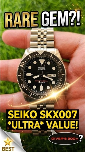 The Most Overpowered Value Dive Watch?! SKX007 💎 #shorts