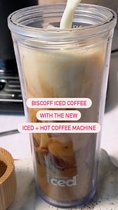 10K views · 41 reactions |  NEW Sunbeam Iced + Hot Coffee Machine Soak up the sunshine with a Biscoff Iced Coffee ☀️ Brew your coffee and create perfectly chilled foam with the integrated milk frother ☕️  Ingredients list  1 tbsp smooth Biscoff spread 3 cups milk 1 shot espresso #Sunbeam #LiveMoreEffortless #SunbeamCoffeeMaker | Sunbeam Australia and New Zealand | Facebook