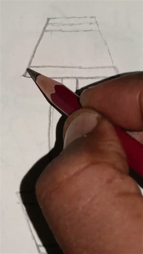 easy table lamp drawing #art #drawing #ytshort #shortvideo #viral