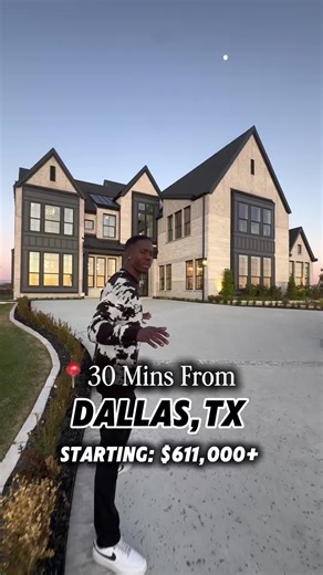 New Construction Homes in Forney TX | Grand Homes Riverside Plan Near Dallas Looking for a new construction home 30 minutes from Dallas? This Riverside Plan by Grand Homes in Forney, Texas starts around $611,000 and offers one of the best value luxury layouts in the DFW metroplex. 🏡 4 Bedrooms | 3 Baths | 3-Car Garage ✔ Home office media room gameroom ✔ Open-concept living with oversized windows ✔ Optional 5th bedroom & additional bath ✔ Master-planned community in Forney ISD 📍Located in Forne