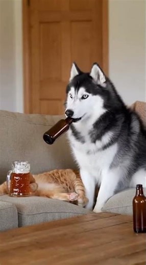 Caught celebrating Oktoberfest at home. Prost Cheers to Bavarian fun