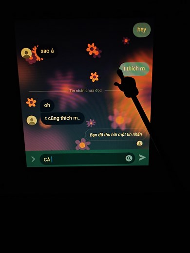 Pointer Finger Love: A Student's Gesture