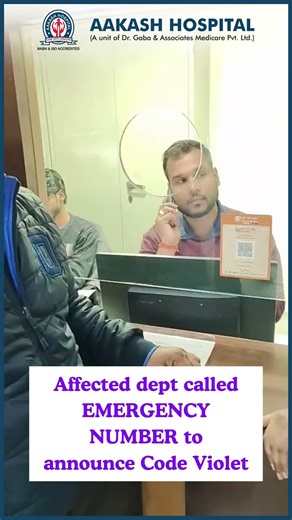 Code Violet Training in Action at Aakash Hospital Delhi! | Code Violet Training