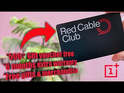 Red Cable card benefits | *6 month extra warranty, 500rs gift voucher for free | Red Cable Club card