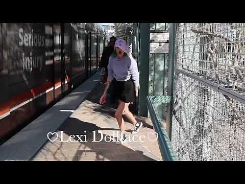 Embarrassing Public Atomic Wedgie at the Train Station