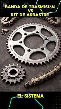 Drive belt vs. drive kit #motorcyclemechanics #automobile