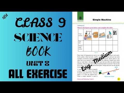Class 9 Science book unit 8|| All Exercise\\\\ English Medium// unit 8