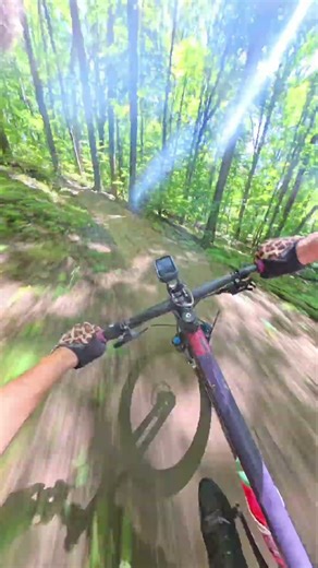 Ripping the hard tail at Maple Hill. #hardtailmtb #mountainbike #michigan