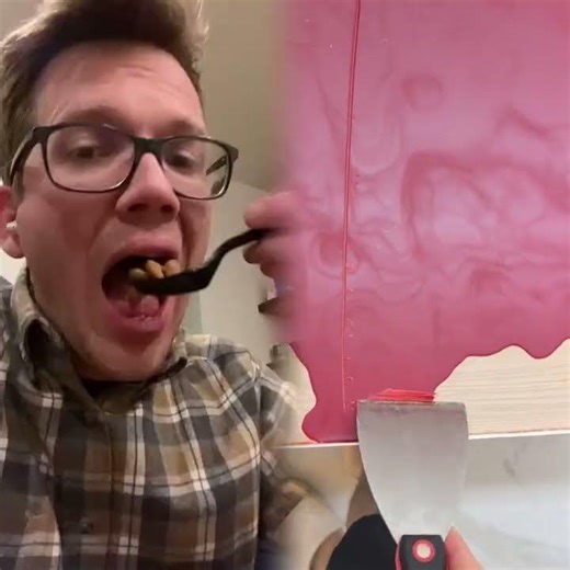 How do clear exit signs say “exit” on both sides?