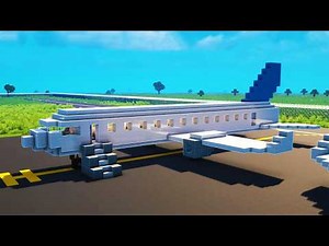 Minecraft airplane building tutorial - Building an airplane in Minecraft 1.21