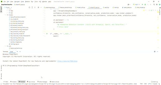 Developing DeepFake Detection System with AI and Python | Arjun Jani posted on the topic | LinkedIn