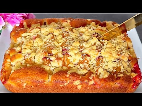 The Famous French Cake 😋 that melts in your mouth! Simple and delicious! Recipe in 15 minutes