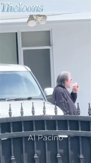 Al Pacino Sipping Coffee While At Home #AlPacino