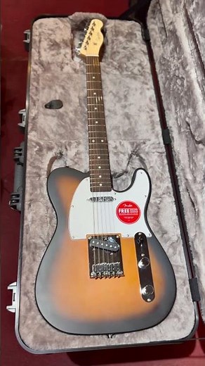 Squier Debut Series Telecaster Electric Guitar, Laurel FB, 2-Colour Sunburst
