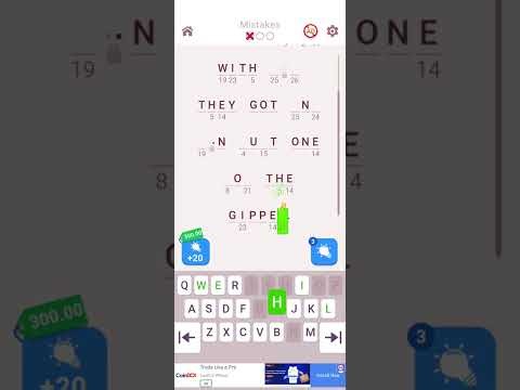 Cryptogram Letter and Numbers level 11 ‪@TechnoGamerzOfficial‬ ‪@triggeredinsaan‬