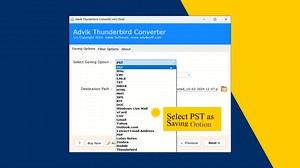 Advik Thunderbird to PST Converter
