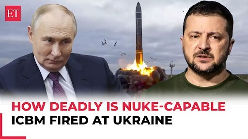 2.7K views · 22 reactions | #Russia fires nuke-capable intercontinental ballistic missile for first time; How deadly is an #ICBM? ️ Catch the day's latest news and updates ➠ https://ecoti.in/whRHPY | The Economic Times | Facebook
