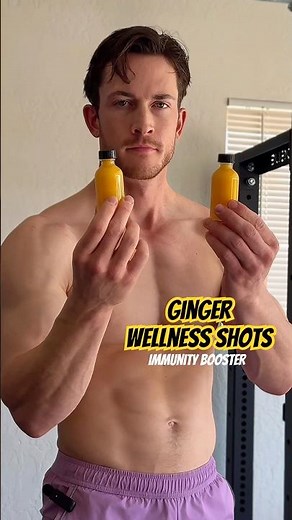 Ginger Wellness Shots🫚🍯(Homemade)