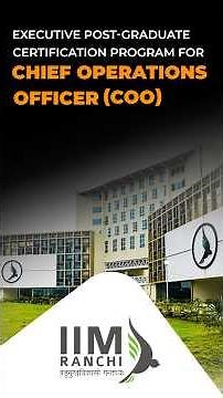 Chief Operation Officer Course | COO Course | Learn From IIM Faculty | Intellipaat #shorts