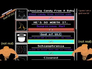 I am God Of ULC Now... (achievement) | Undertale: Last Corridor