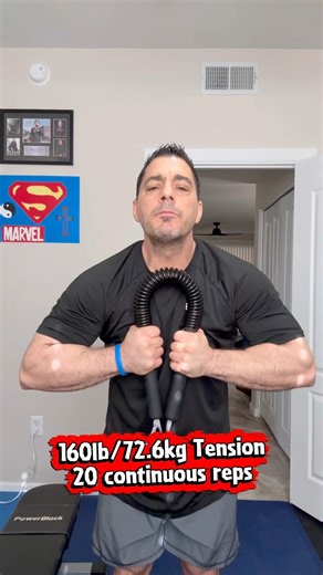 🌀Python Twister• 160lb/72.6kg tension for 20 reps #twisterbar #gripstrength #unconventionaltraining