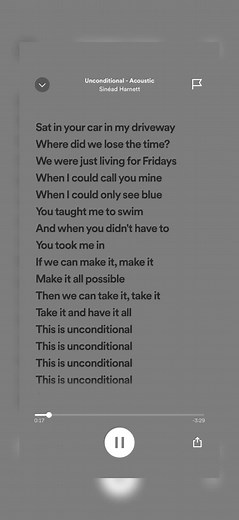 Sinead Harnett - Unconditional Song Lyrics