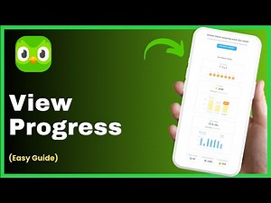How To View Progress Stats In Duolingo !