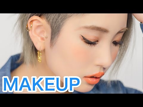 Latest Japanese MAKEUP TREND TUTORIAL by Kawaii model Marin Matsuzaki | 松崎茉鈴のトレンドギャルメイク講座