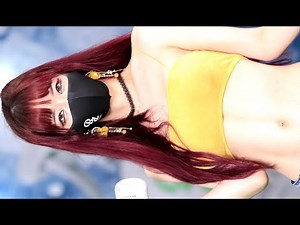 민한나 θ MinHanna, Full video 4k, the first day, Korean model 2022 오토살롱위크(AUTO SALON WEEK)