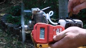 Saito FA-45 MKII Cam gear swap experiment Part 2