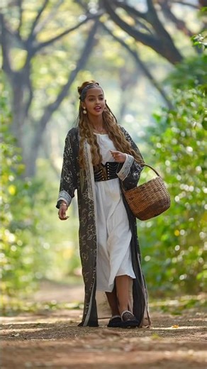 Ethiopian beautiful with Jimma coffee