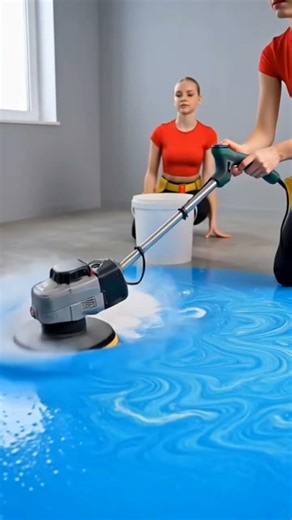 Dream Cloud Floor Bedroom Transformation | Amazing Resin Floor Design