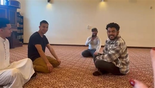 7.8K views · 555 reactions | Brother Jordan accepting Islam at the masjid, Las Vegas, Nevada, USA Allahu Akbar | Converts to Islam | Facebook