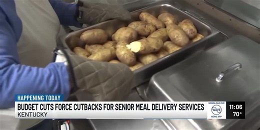 Budget cuts force cutbacks for senior meal delivery services