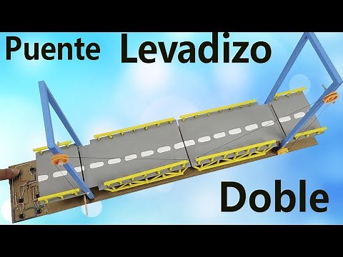 Puente Levadizo Doble - Proyectos Escolares #puentelevadizo #proyectos